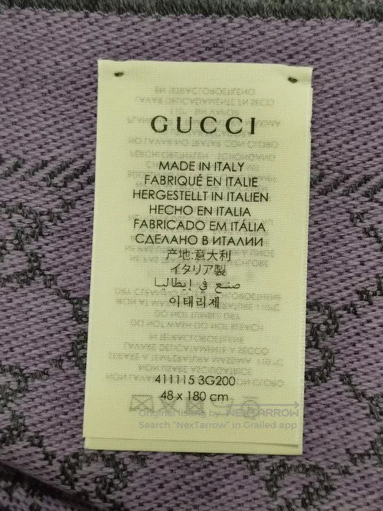 Gucci Gucci Light purple polk dot scarf Size ONE SIZE - 4 Thumbnail