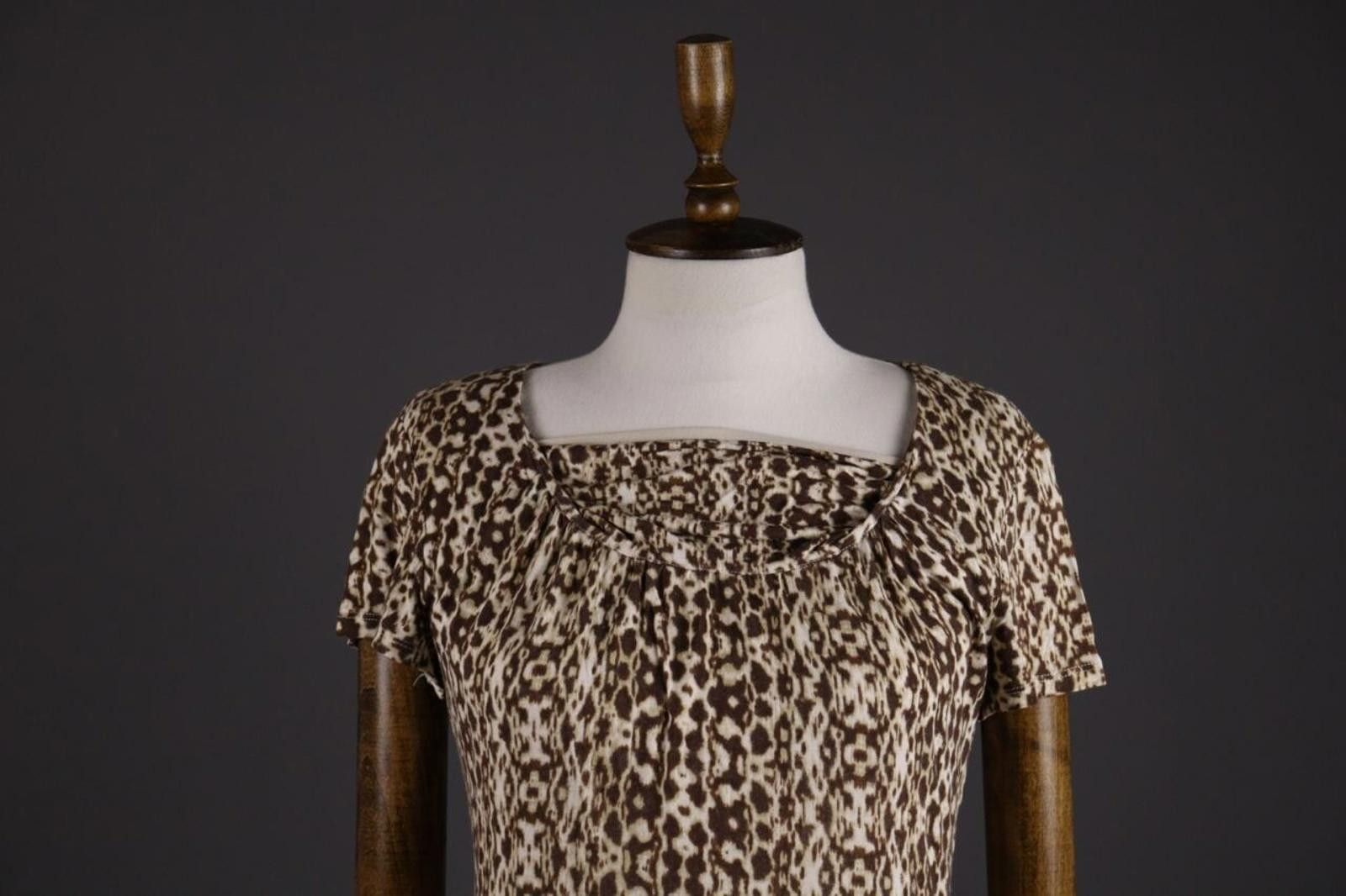 Designer Weekend Max Mara Multicolor A-Line Sheath Midi Dress Size L Size L / US 10 / IT 46 - 3 Thumbnail