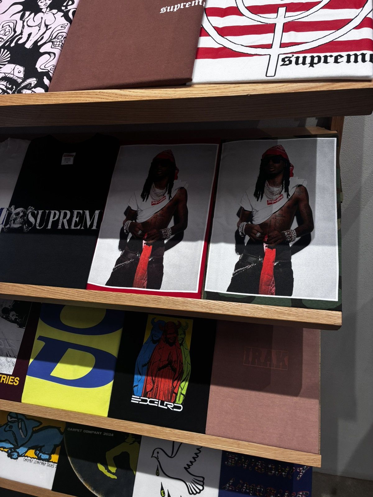 Supreme supreme playboi carti tee Size US M / EU 48-50 / 2 - 3 Thumbnail
