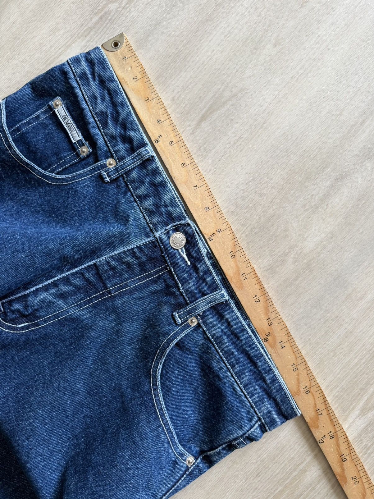 Other Vintage Revolt Jeans Womens Flared Flora lSz 13/14 Size 32" / US 10 / IT 46 - 5 Thumbnail
