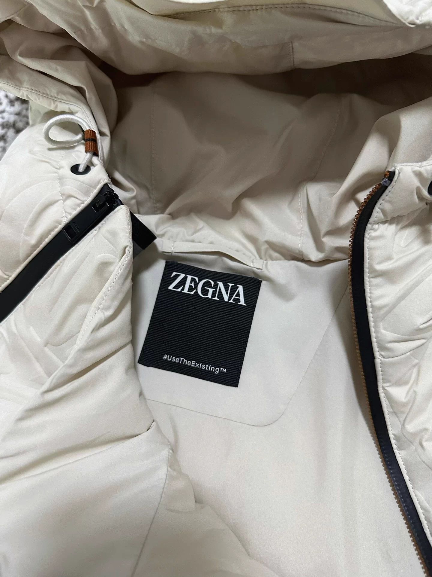 Ermenegildo Zegna Zegna Big Logo Outdoor Ski Jacket Padded L Size US L / EU 52-54 / 3 - 5 Thumbnail