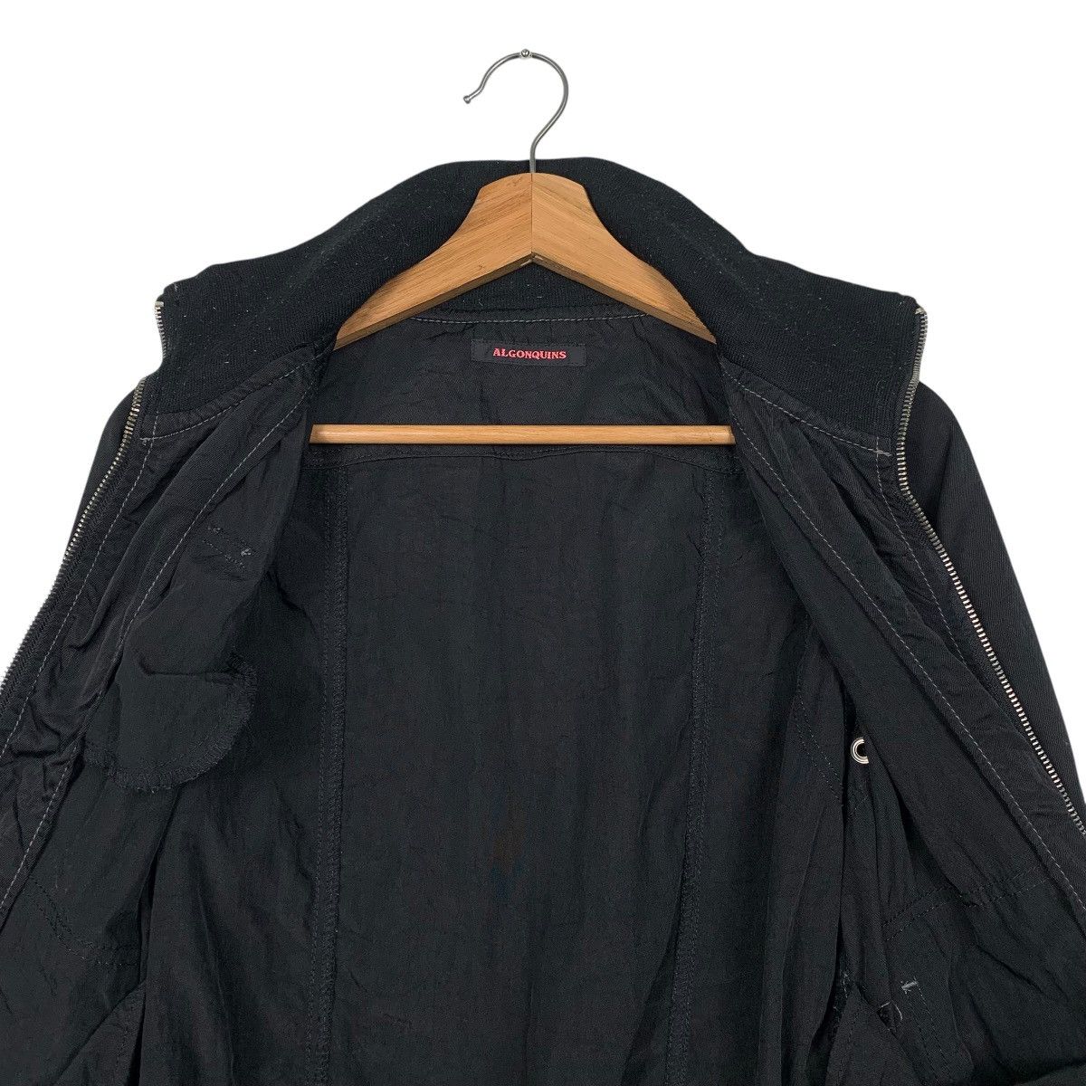 Japanese Brand Algonquins Parachure Punk Bomber Jacket Size US M / EU 48-50 / 2 - 12 Thumbnail