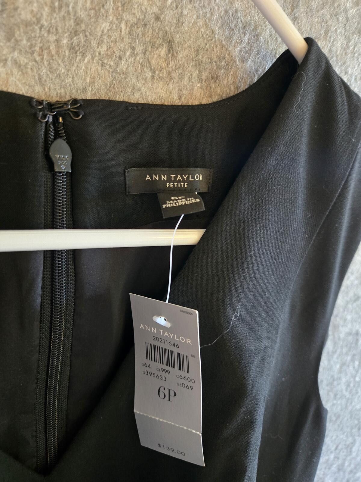 Ann Taylor NWT Little Black Dress Ann Taylor 6P Classic Timelss Sz Size M / US 6-8 / IT 42-44 - 2 Thumbnail