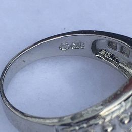 Designer Sterling Silver Sapphire Solitaire Birthstone Ring, Size 7 Size ONE SIZE - 5 Thumbnail