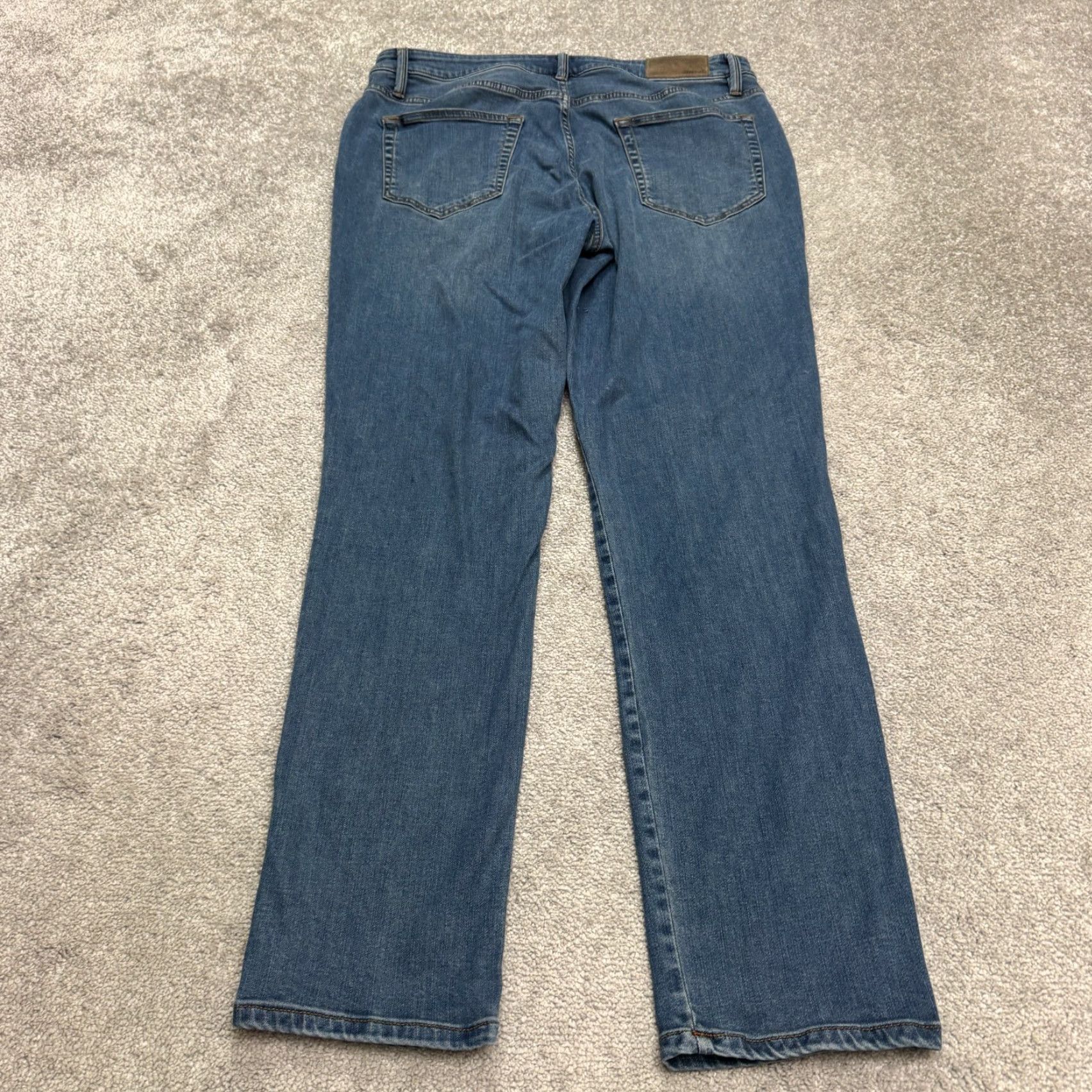 johnnie-O johnnie-O Jeans Mens 35x32 Blue Denim 5-Pocket Anaheim Tencel Straight Leg Size US 35 - 2 Thumbnail