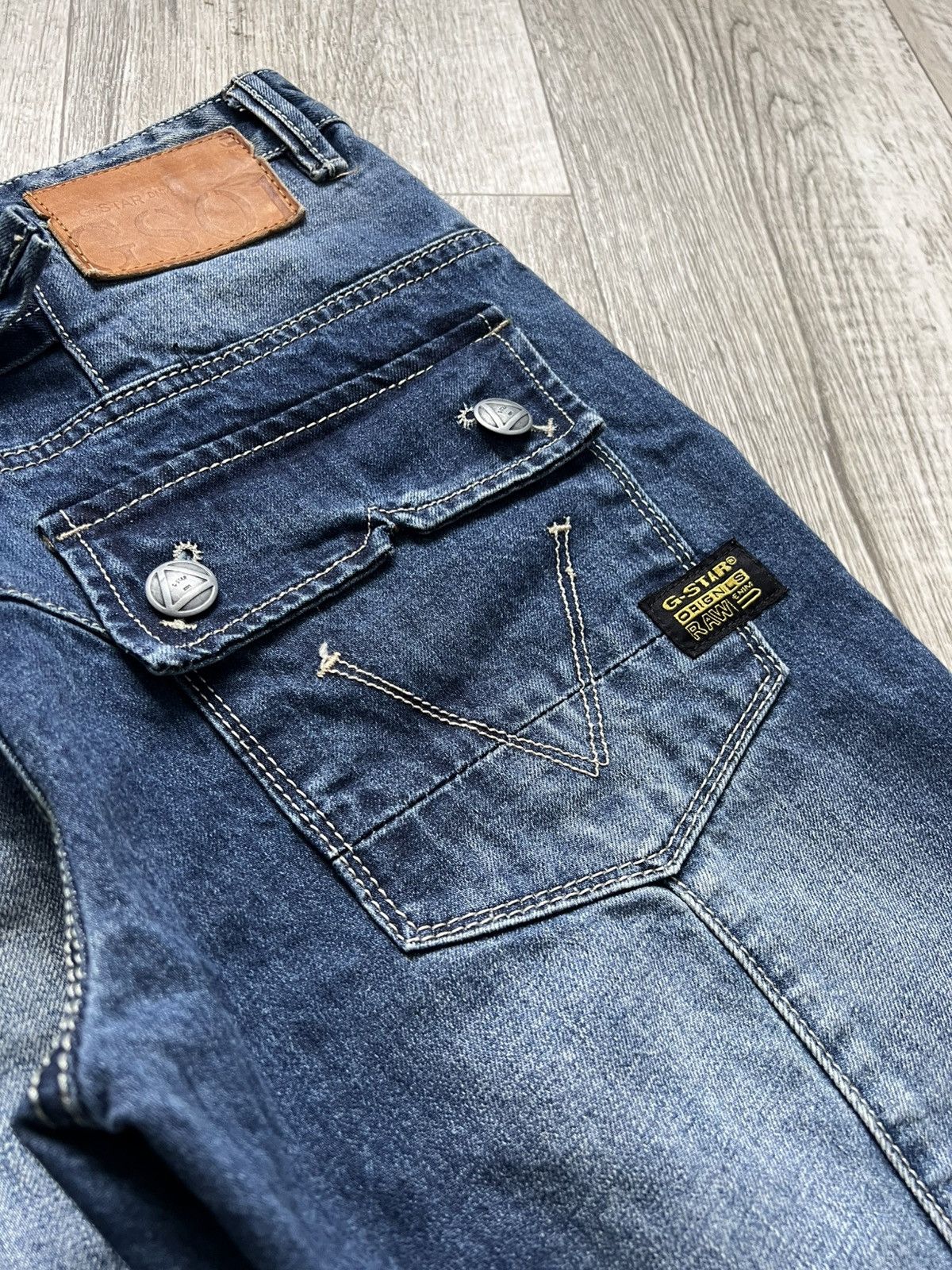 G-Star Crazy Vintage G Star Y2k Engineered Style Hysteric Glamour Size US 34 / EU 50 - 14 Thumbnail