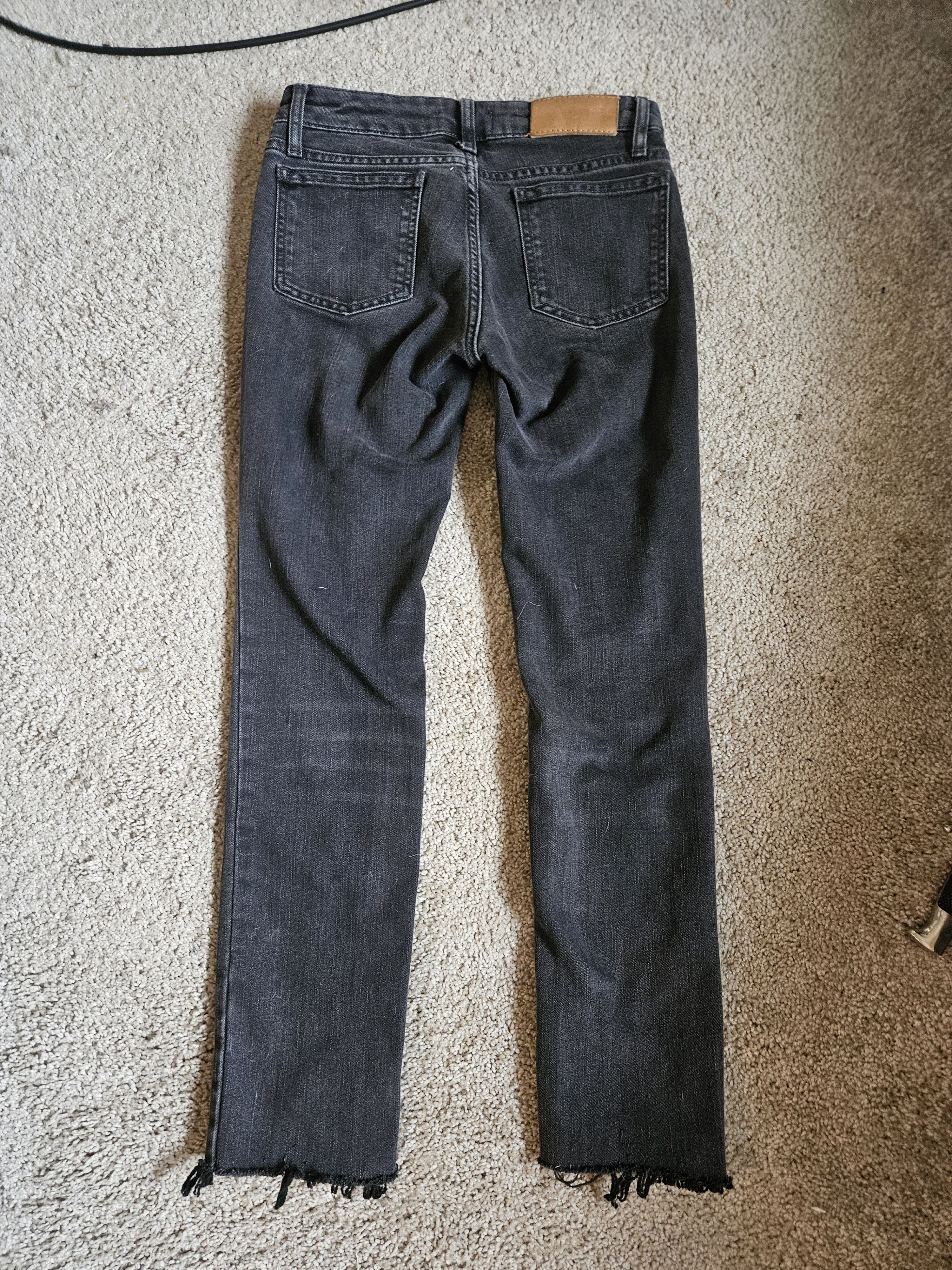 Acne Studios Acne Studios Kex Black Jeans Size US 27 - 5 Thumbnail