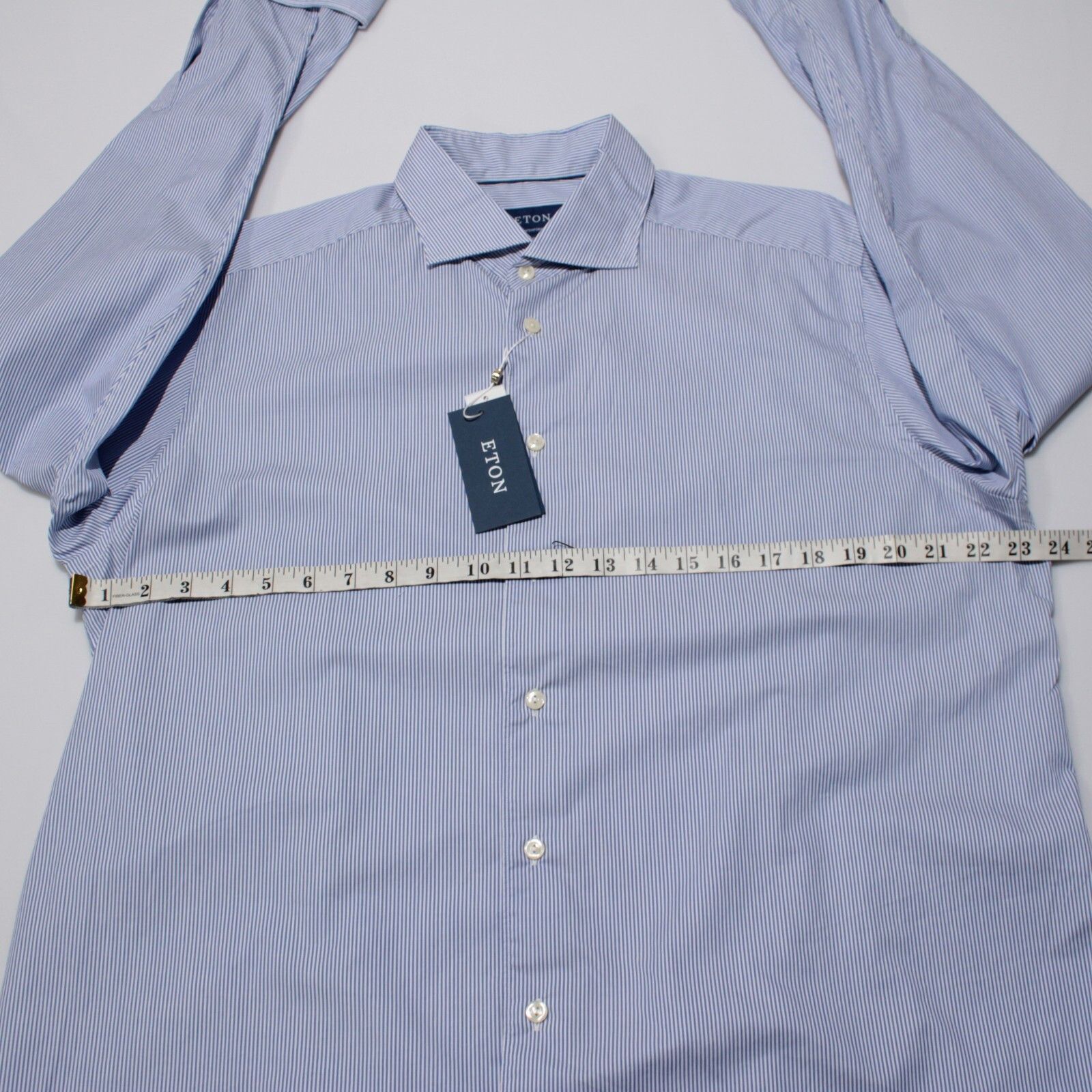 Eton Eton New with tags Shirt Size XL US In Blue Size US XL / EU 56 / 4 - 4 Thumbnail