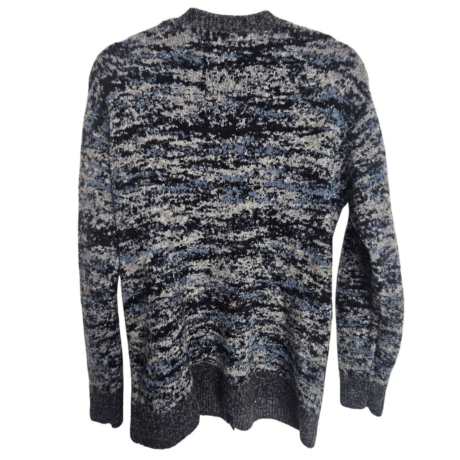 Athleta Athleta Westlake Cardigan Sweater Merino Wool Fog Camo Comfy Size M / US 6-8 / IT 42-44 - 10 Thumbnail
