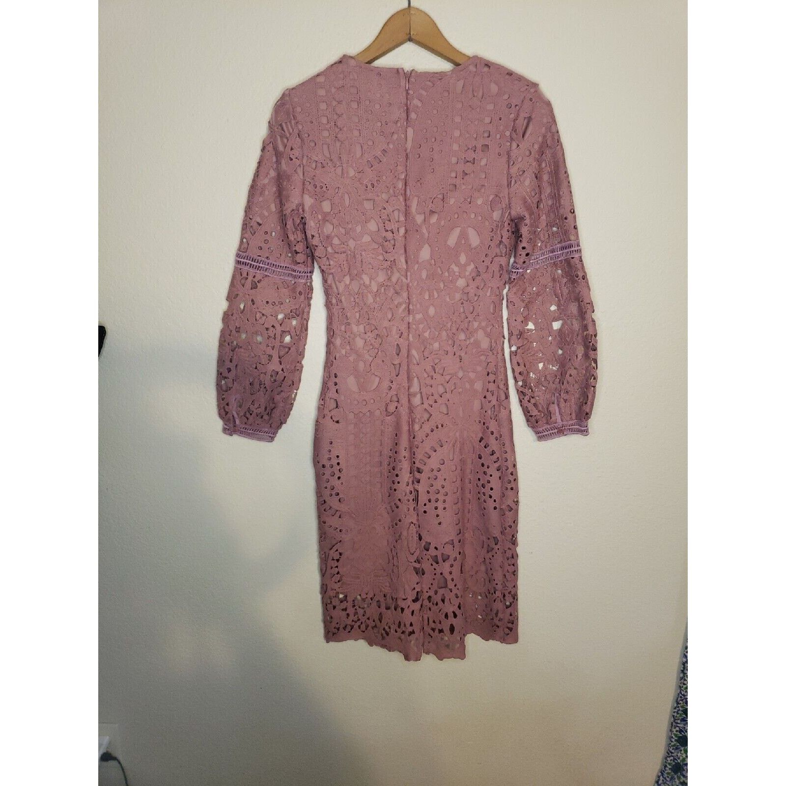 Other Womens SMALL Jessakae Crochet Lace Mesh Short Sleeve Dress Size S / US 4 / IT 40 - 9 Thumbnail