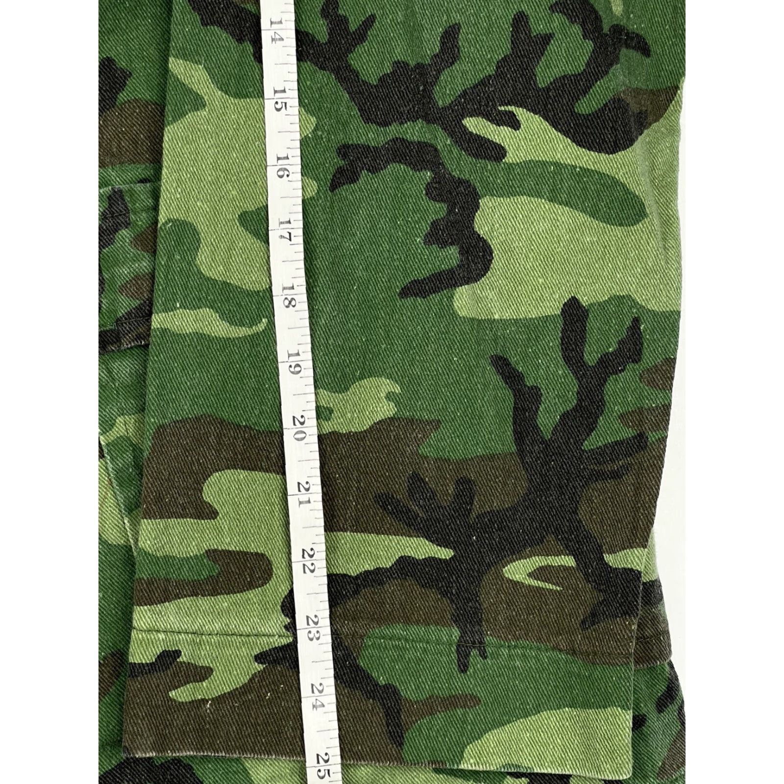 Vintage VINTAGE USA Canvas Camo Jacket – MT Field XL Men's Coat, Green, Full Zip, Multi-Pocket, 70s 80s, Workwear, Fall Winter Spring, Men's Size US XL / EU 56 / 4 - 7 Thumbnail