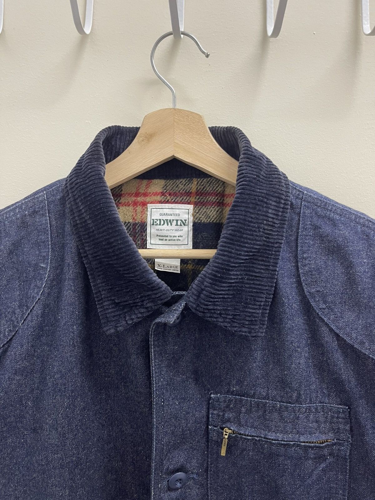 Edwin Vintage Edwin Heavy-Duty Denim Jacket Size US L / EU 52-54 / 3 - 11 Thumbnail