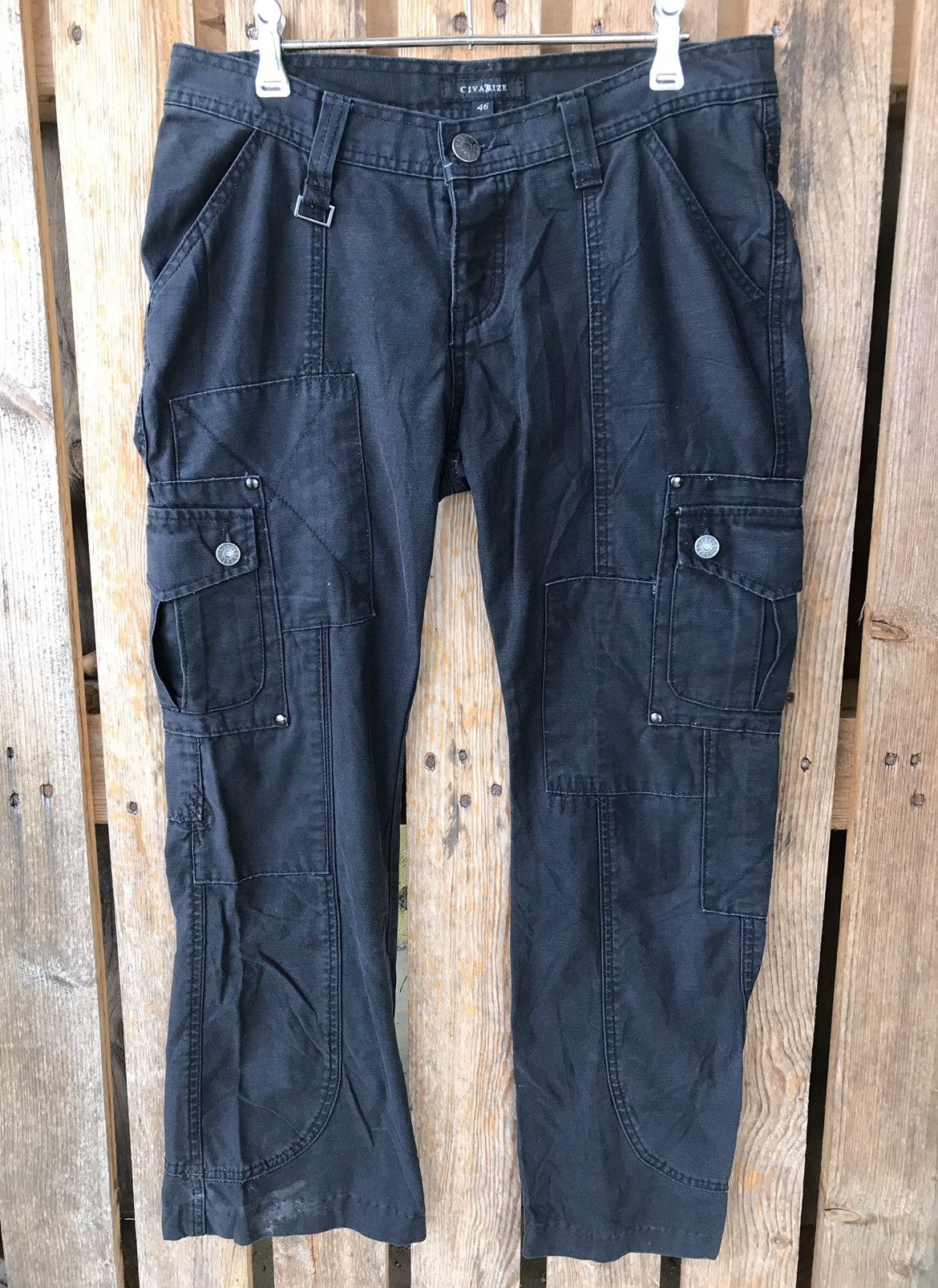CIVARIZE Civarize Japanese Multi Pocket Tactical Cargo Patches Pant Size US 32 / EU 48 - 7 Thumbnail