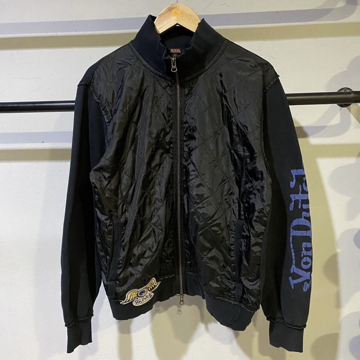 Von Dutch Vintage Von Dutch nylon bomber jacket eye Patches Size US M / EU 48-50 / 2 - 2 Thumbnail