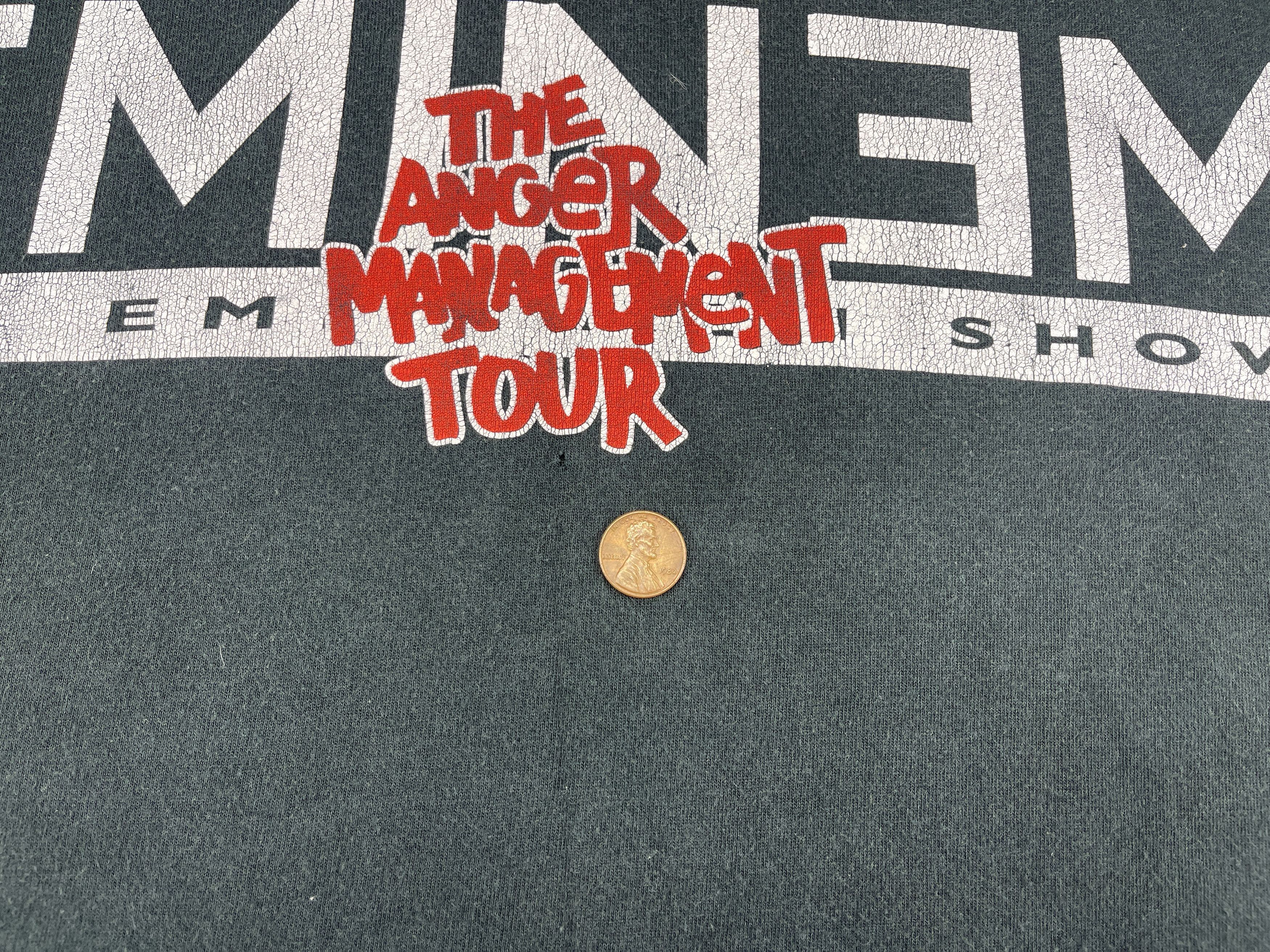 Eminem × Rap Tees × Vintage Eminem t-shirt, 2000 Anger Management tour, 2000s, size M Size US M / EU 48-50 / 2 - 7 Thumbnail