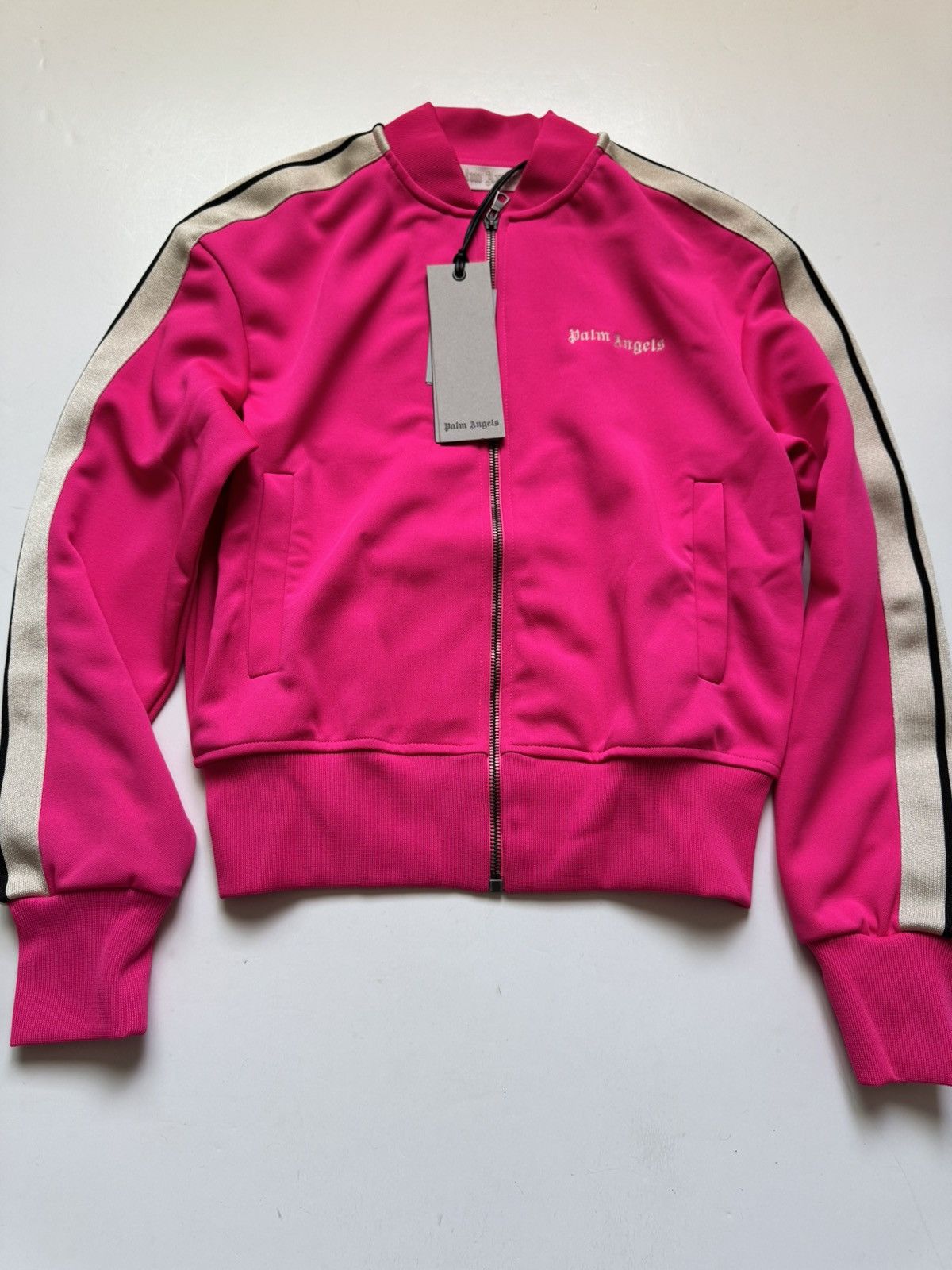 Palm Angels PALM ANGELS CLASSIC LOGO BOMBER TRACK Size XS / US 0-2 / IT 36-38 - 1 Thumbnail