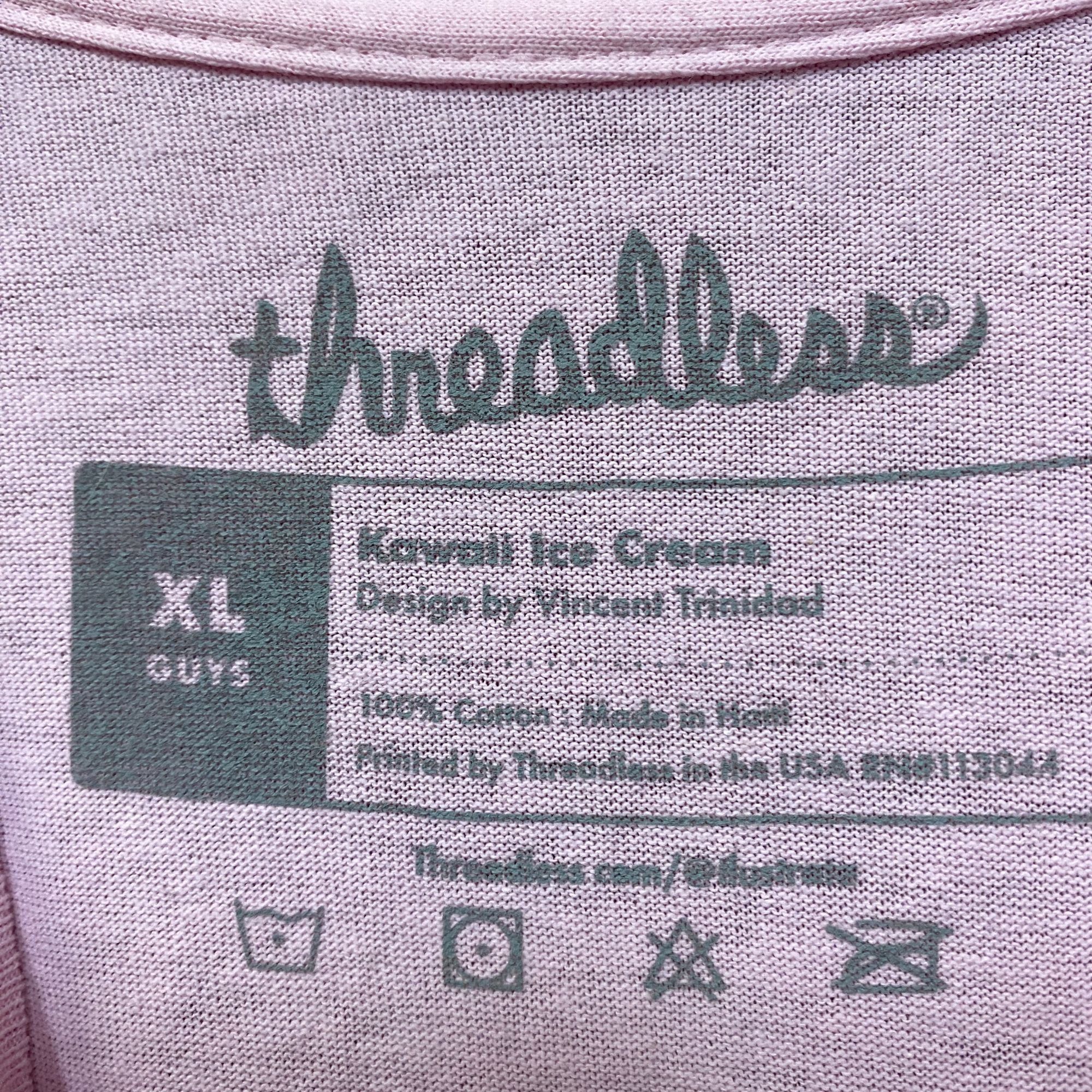 Threadless Threadless Cute Kawaii Ice Cream Pink Tshirt Size XL Size US XL / EU 56 / 4 - 4 Thumbnail