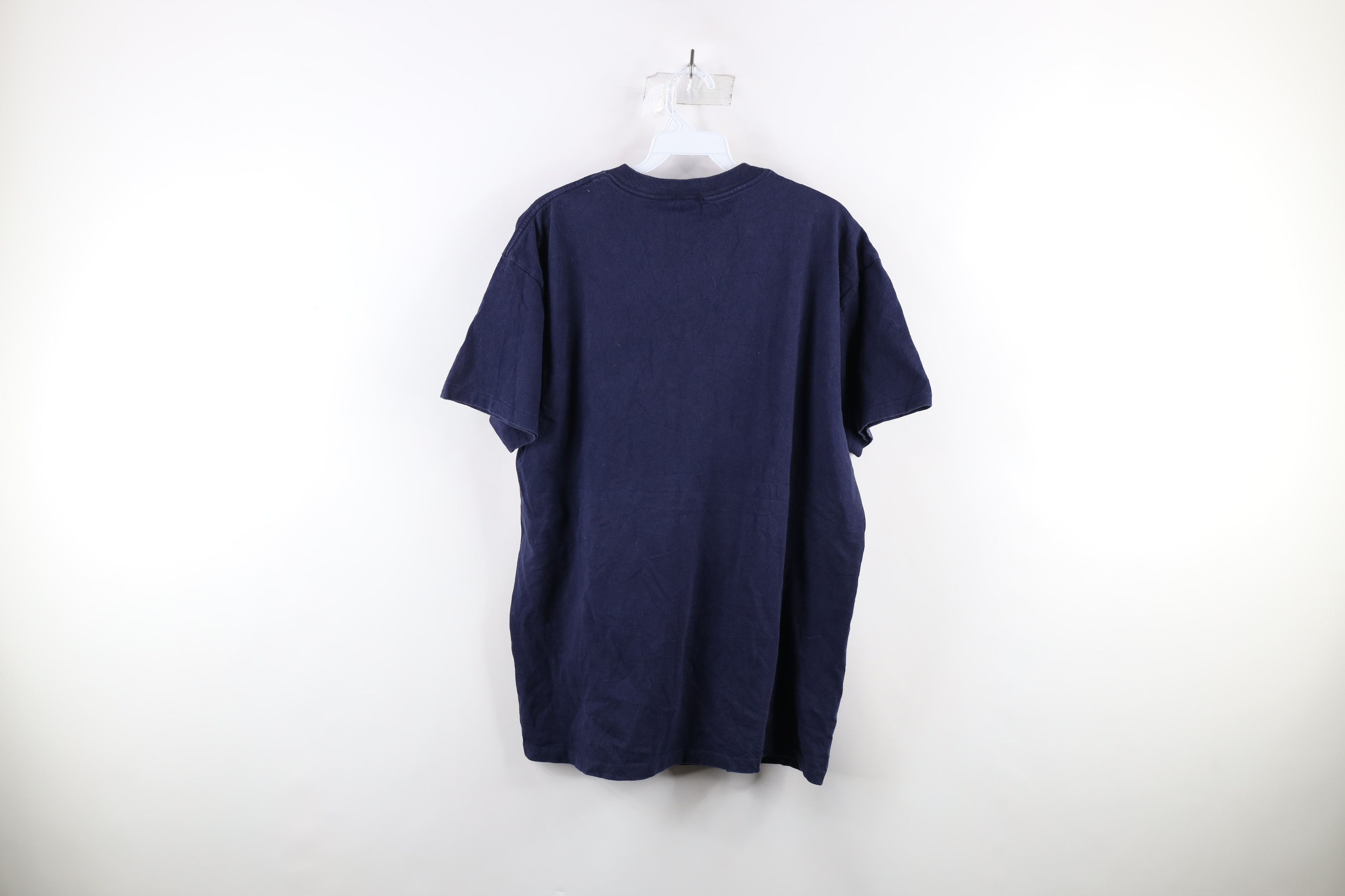 Vintage Vintage 90s Spell Out Jamiroquai Band T-Shirt Blue Cotton Size US L / EU 52-54 / 3 - 6 Thumbnail