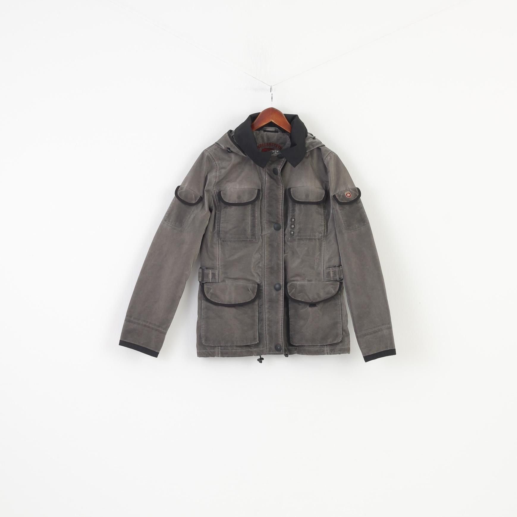 Wellensteyn Wellensteyn Woman M Jacket Grey Shiny Detachable 1349 Size M / US 6-8 / IT 42-44 - 2 Thumbnail