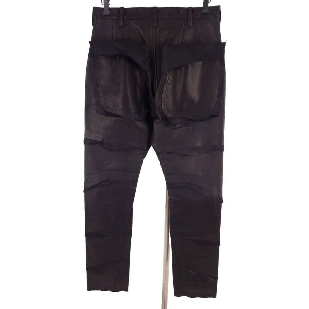 Leather Sulvam Scars Horce Leather Trousers Japan 3 S Black Horse Size US 28 / EU 44 - 5 Thumbnail