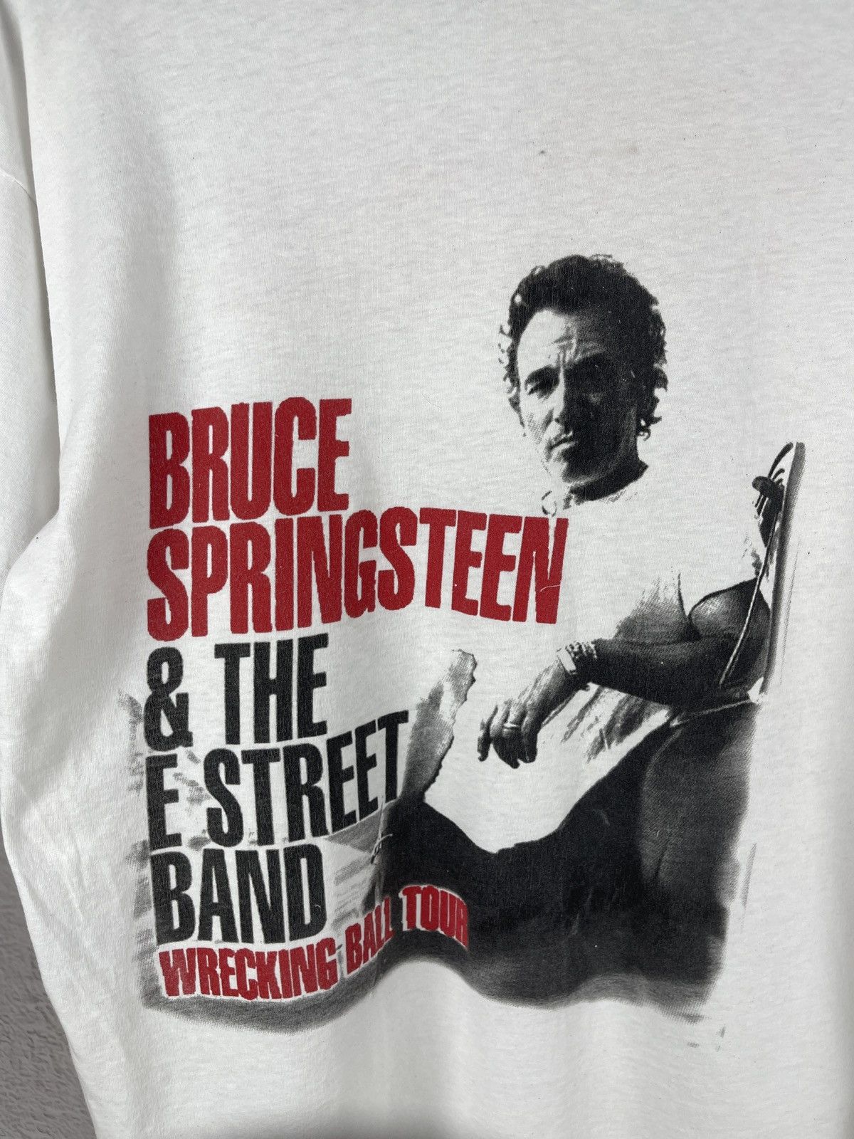 Band Tees Vintage Bruce Springsteen E Street band wrecking ball tee Size US XXL / EU 58 / 5 - 4 Thumbnail
