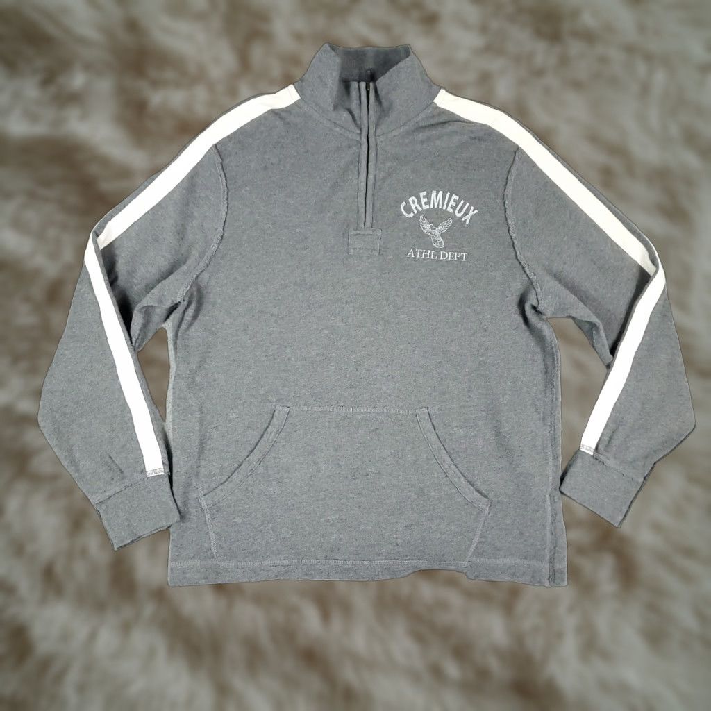 Cremieux Daniel Cremieux Mens Gray Casual Quarter Zip Pullover Sweater Extra Large XL Size US M / EU 48-50 / 2 - 1 Thumbnail