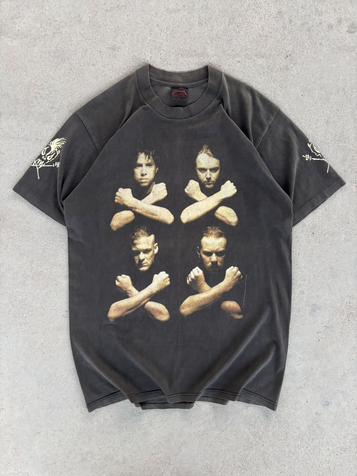 90'S ヴィンテージ TEE LLICA BIRTH SCHOOL Metallica “Birth school Metallica death” 90's tee (RARE)