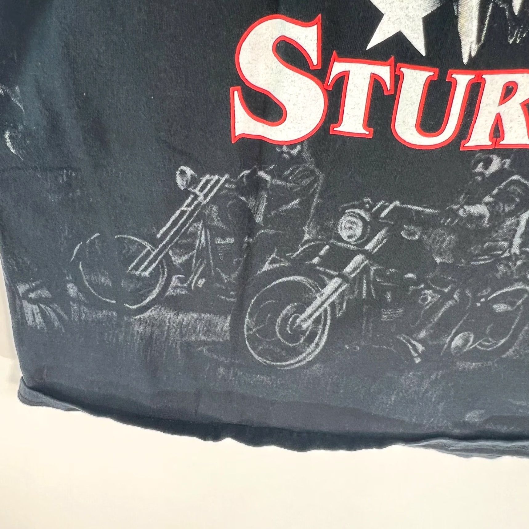 Anvil VTG Anvil T-Shirt Black Hills Rally Sturgis 60th Annual Mens XL Graphic Tee Crew Neck Short Sleeve 100% Cotton Size US XL / EU 56 / 4 - 7 Thumbnail