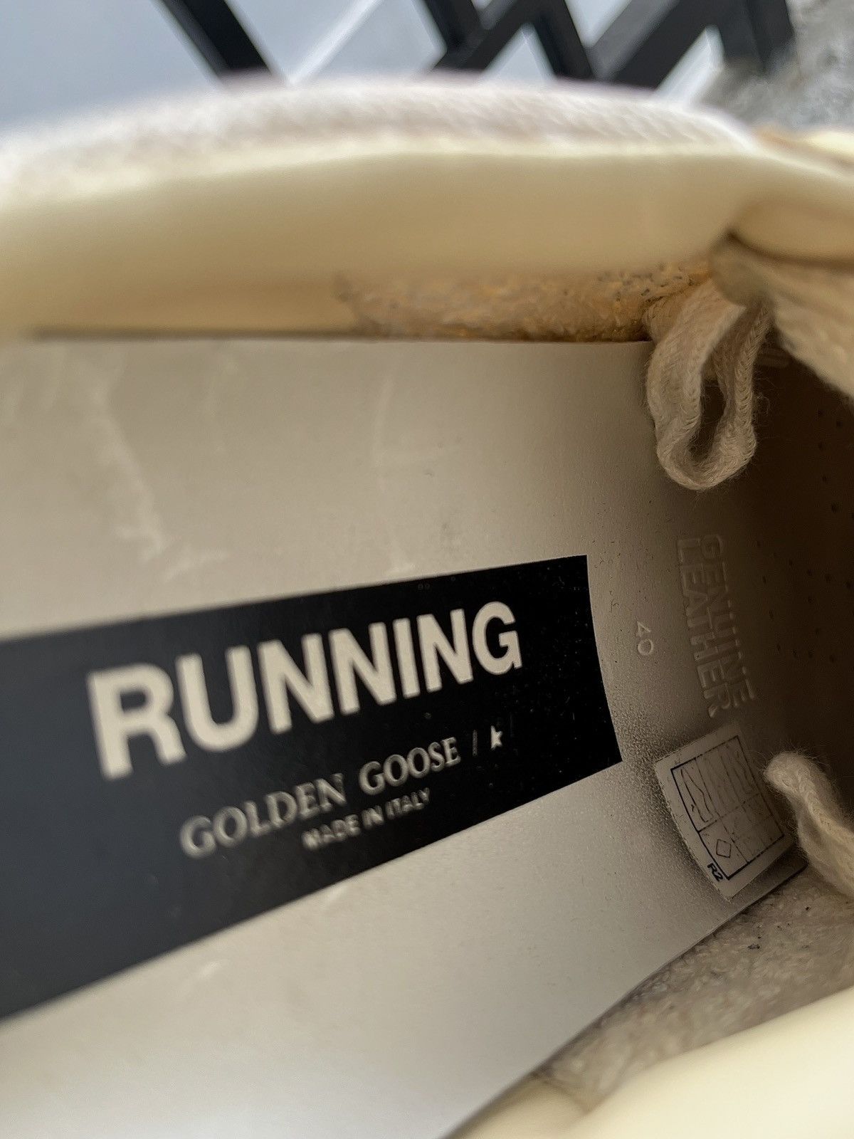 Golden Goose Running Beige Sneaker Size US 7 / EU 40 - 7 Thumbnail
