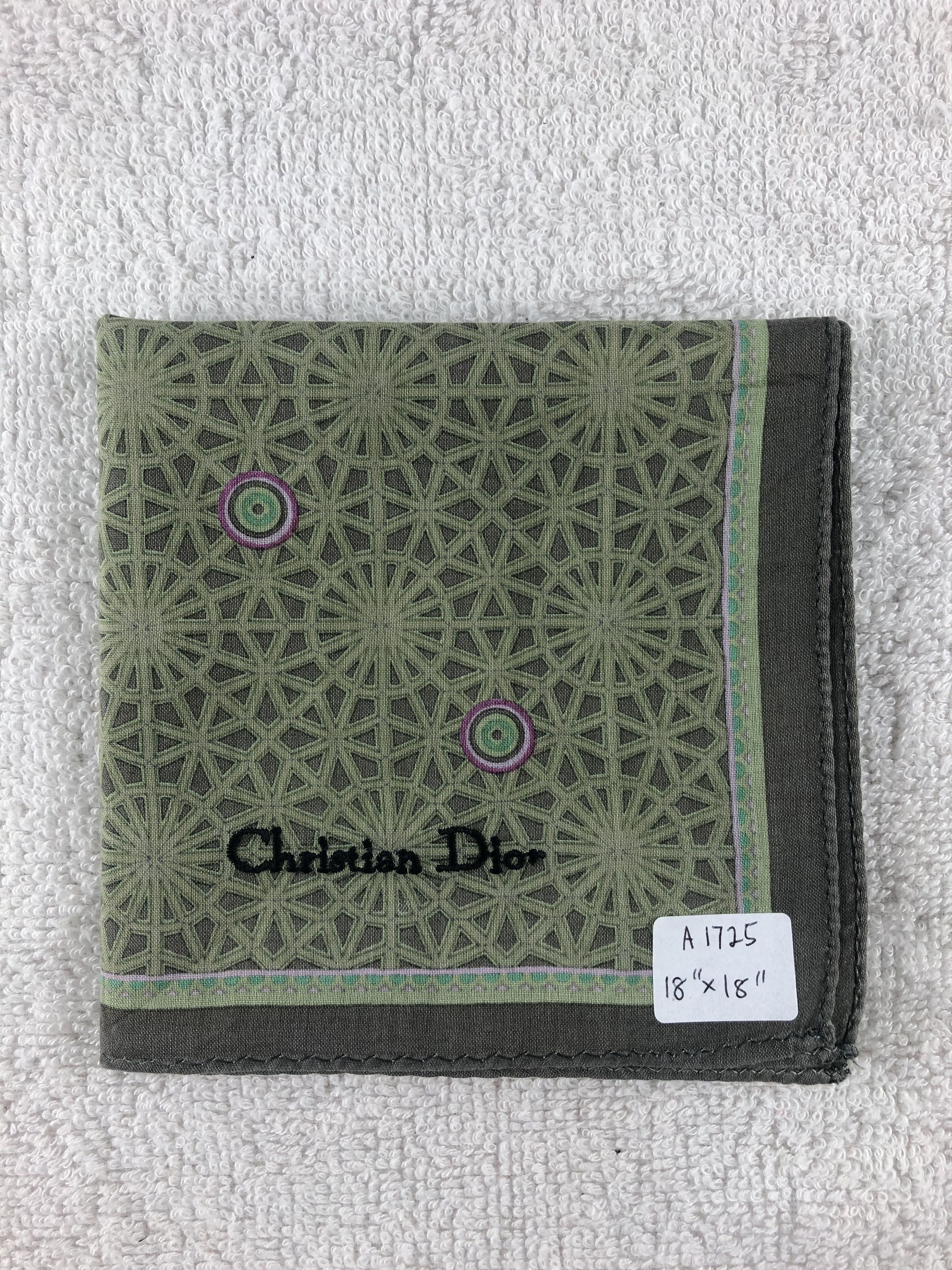 Vintage Christian Dior Handkerchief / Bandana / Neckerchief Size ONE SIZE - 7 Thumbnail