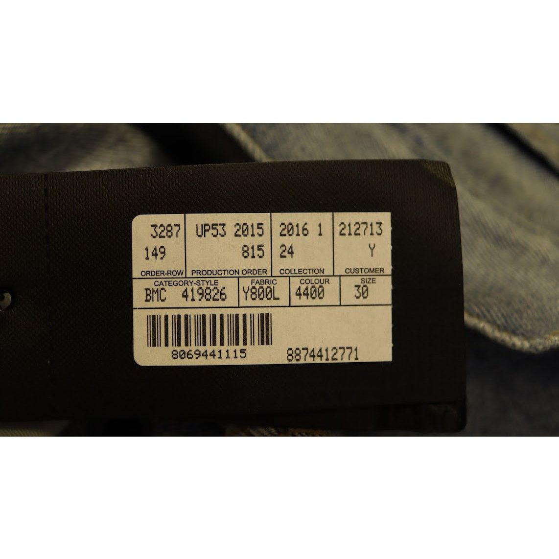 Saint Laurent Paris o1rshd1 Q:4 / D10 Denim Jeans in Blue Size US 30 / EU 46 - 10 Thumbnail
