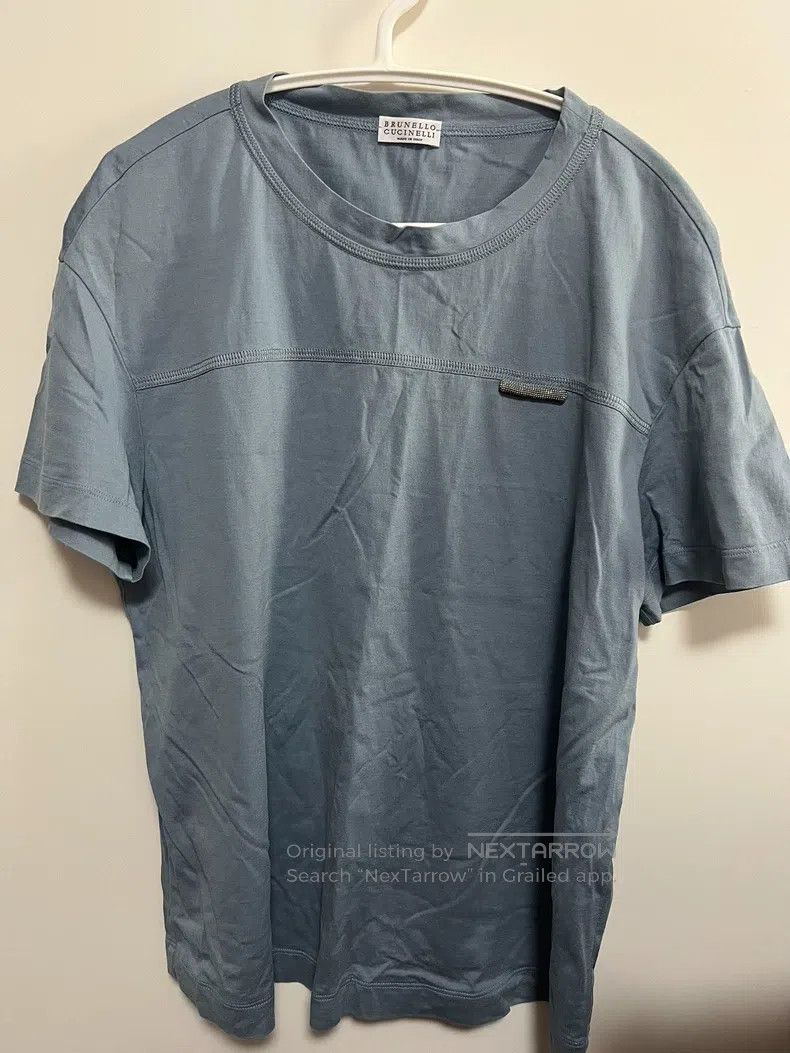 Brunello Cucinelli Brunello Cucinelli Short Sleeve Shirt Size S / US 4 / IT 40 - 1 Thumbnail