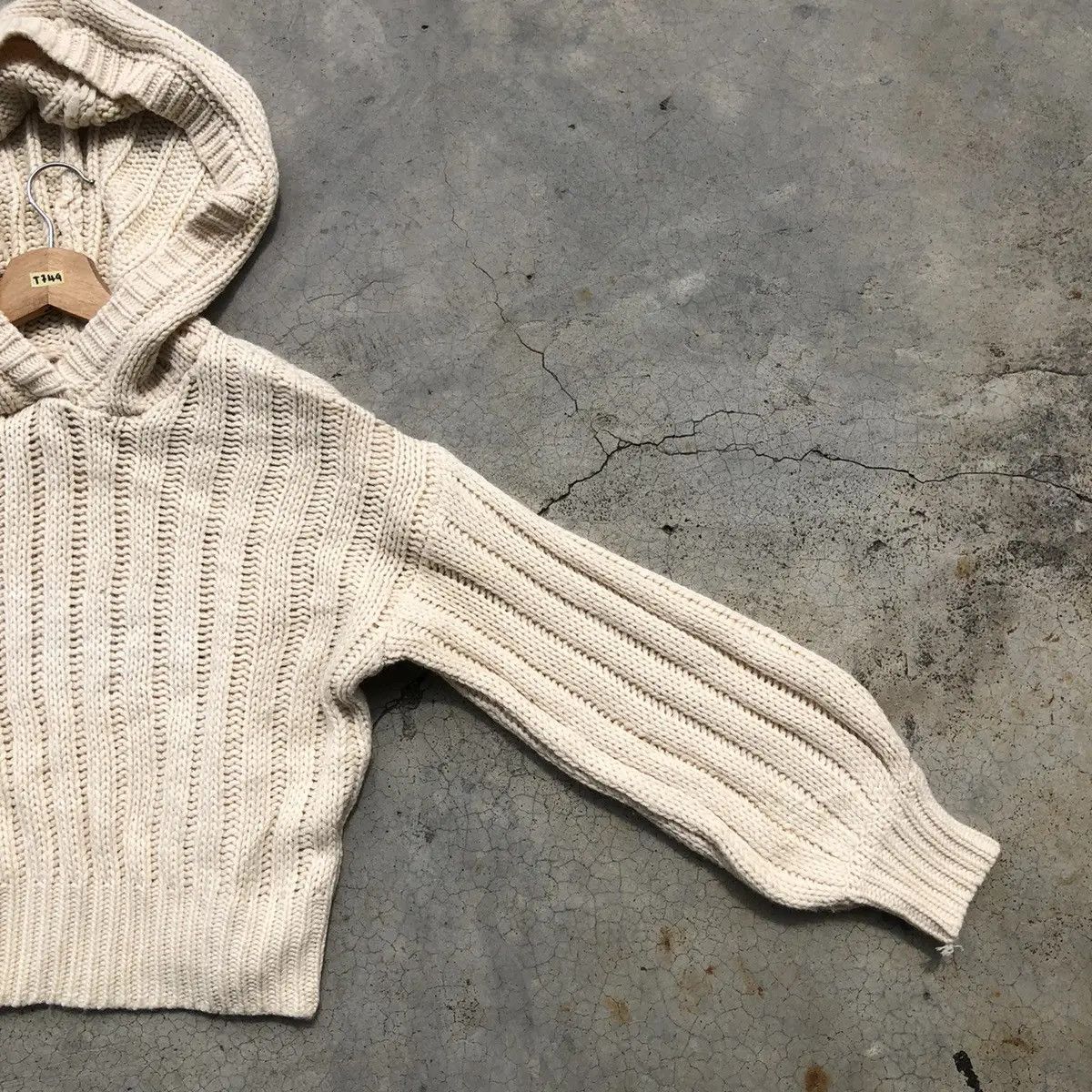 Homespun Knitwear × Japanese Brand Japanesebrand Knitsweater Strecth/Pullover With Hoodie Size US L / EU 52-54 / 3 - 3 Thumbnail
