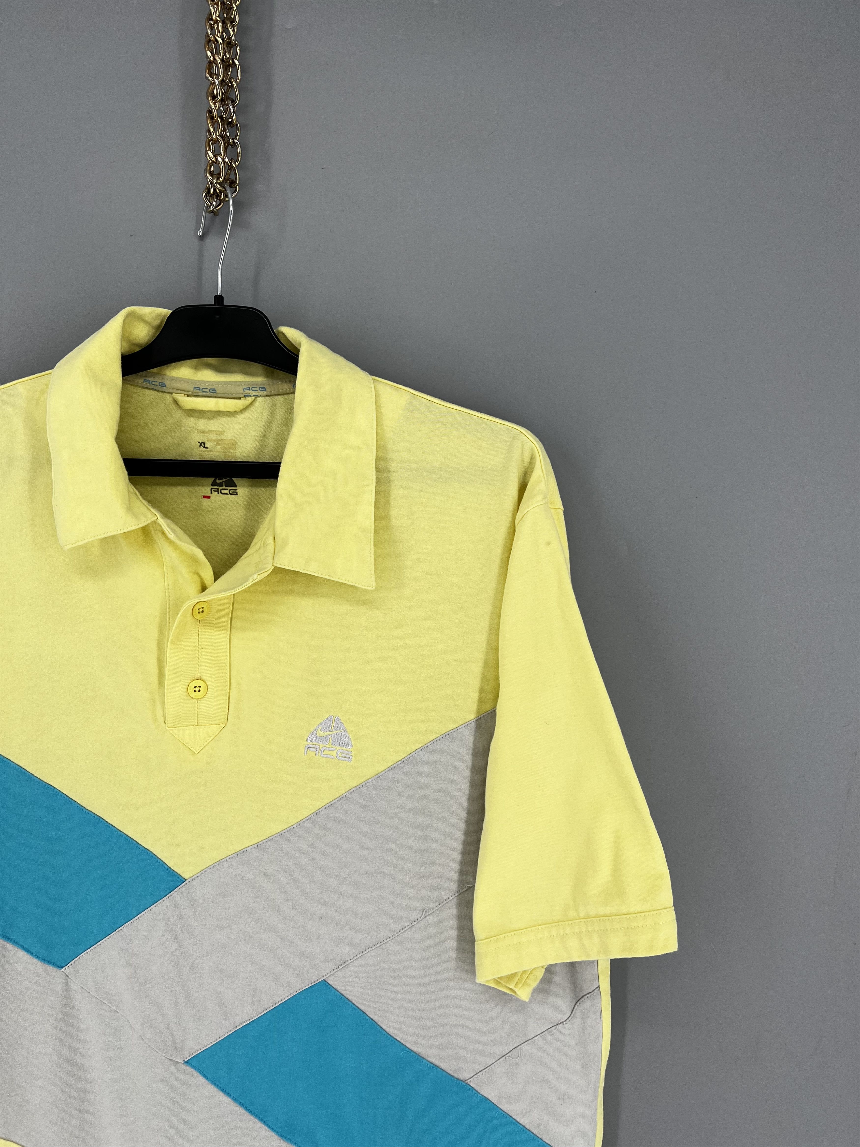 Nike ACG Vintage Nike Acg Polo Shirt Short Sleeve Logo Size XL Fit Size US L / EU 52-54 / 3 - 5 Thumbnail