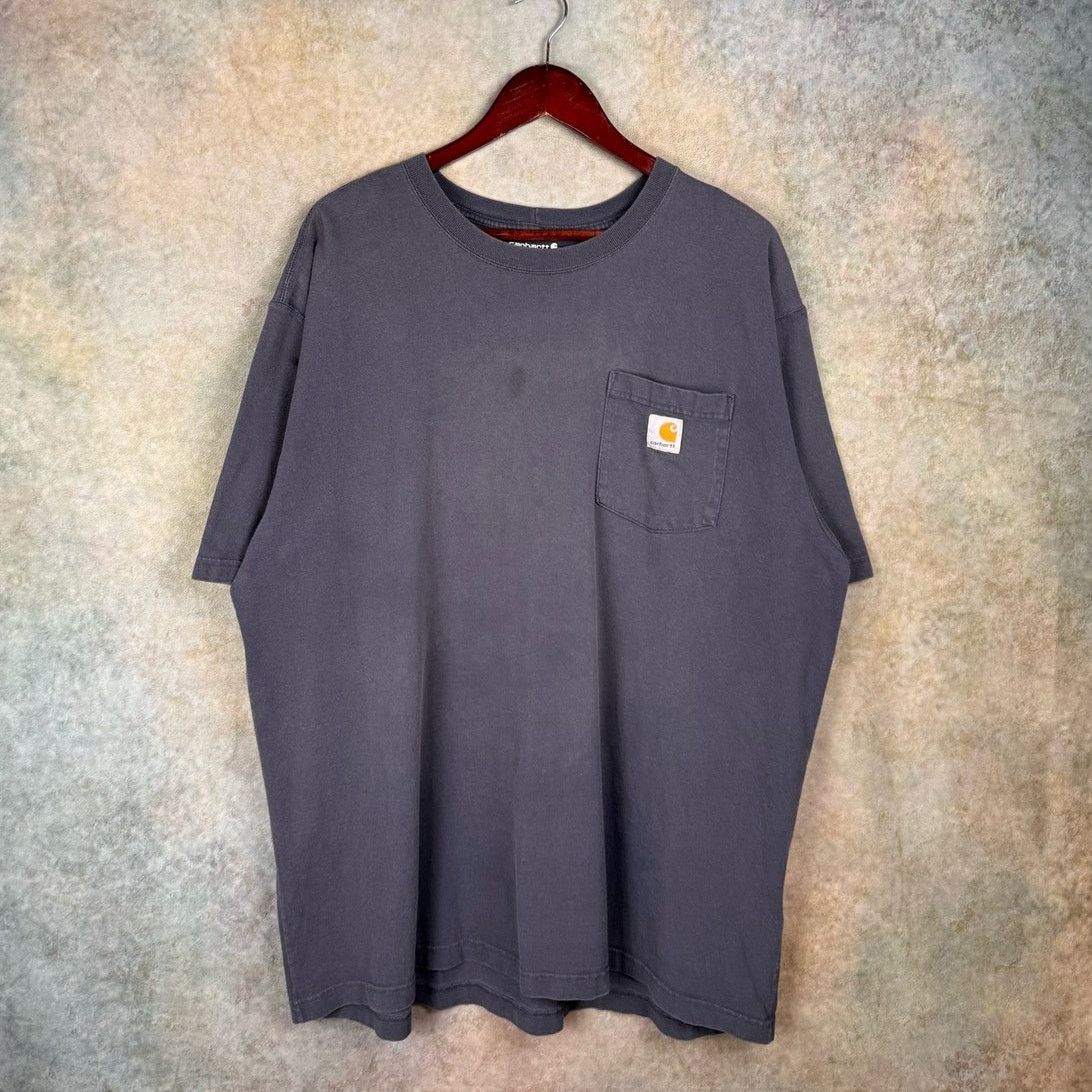 Carhartt Carhartt Pocket T Shirt Mens Sz XL Gray Loose Fit Work Wear Size US XL / EU 56 / 4 - 1 Thumbnail