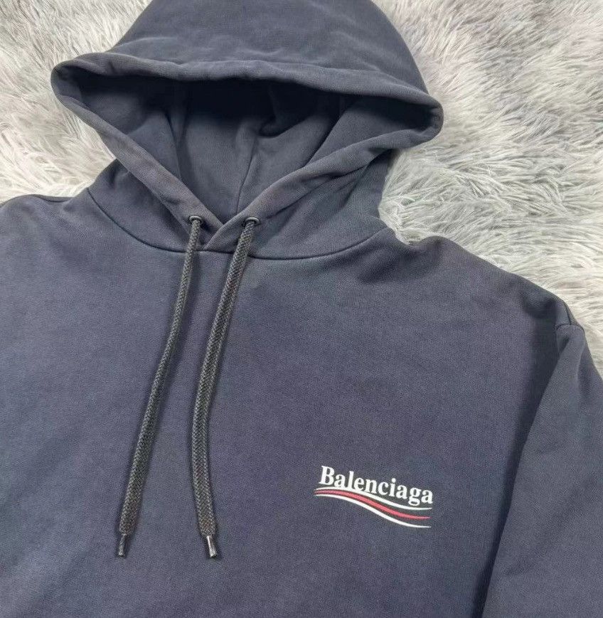 Balenciaga Balenciaga Cola Wave Hoodie 2410-Nextarrow Size US L / EU 52-54 / 3 - 4 Thumbnail