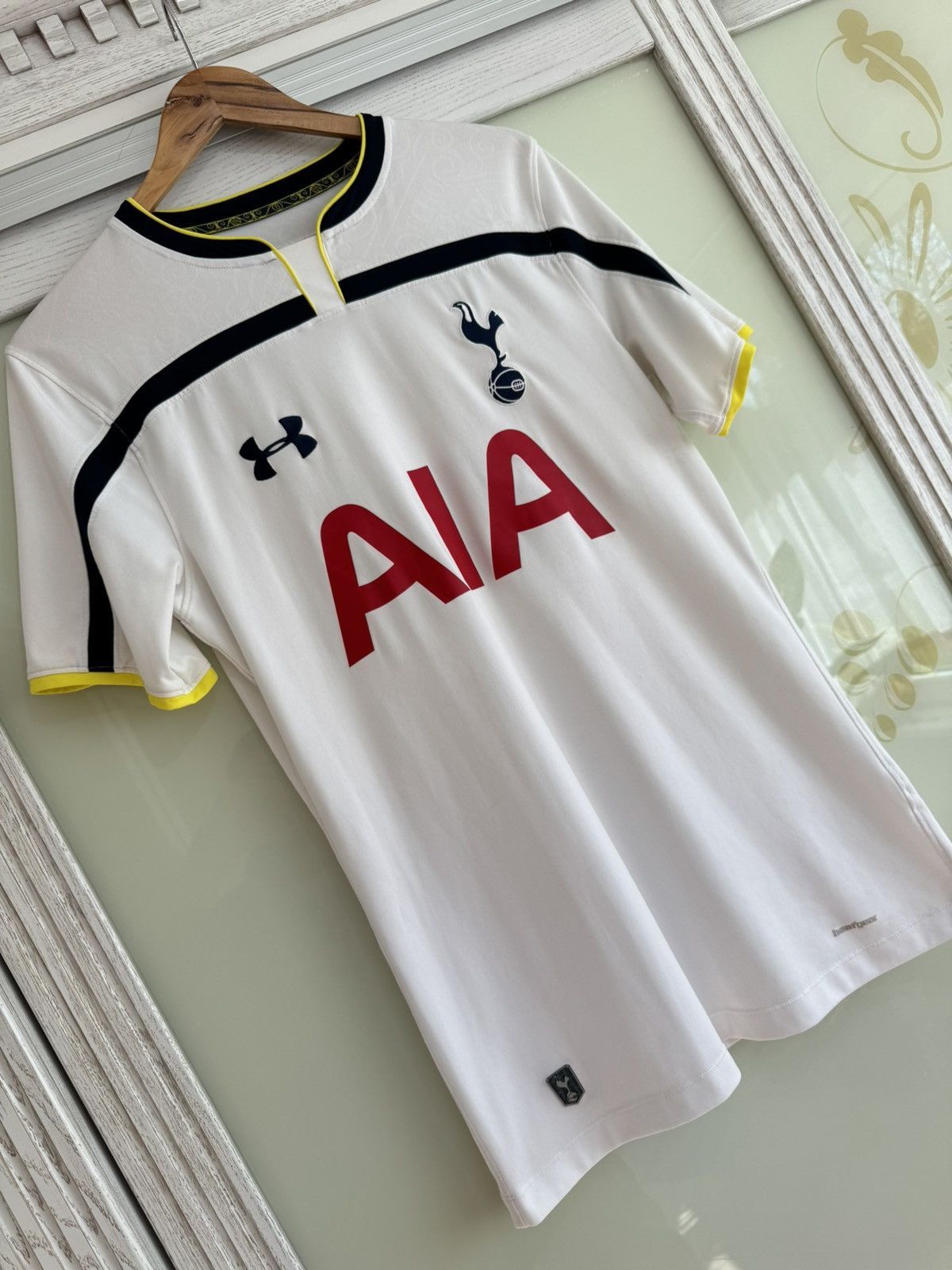 Under Armour Tottenham Hotspur 2014-2015 Home Soccer Jersey Football Kit Size US M / EU 48-50 / 2 - 5 Thumbnail
