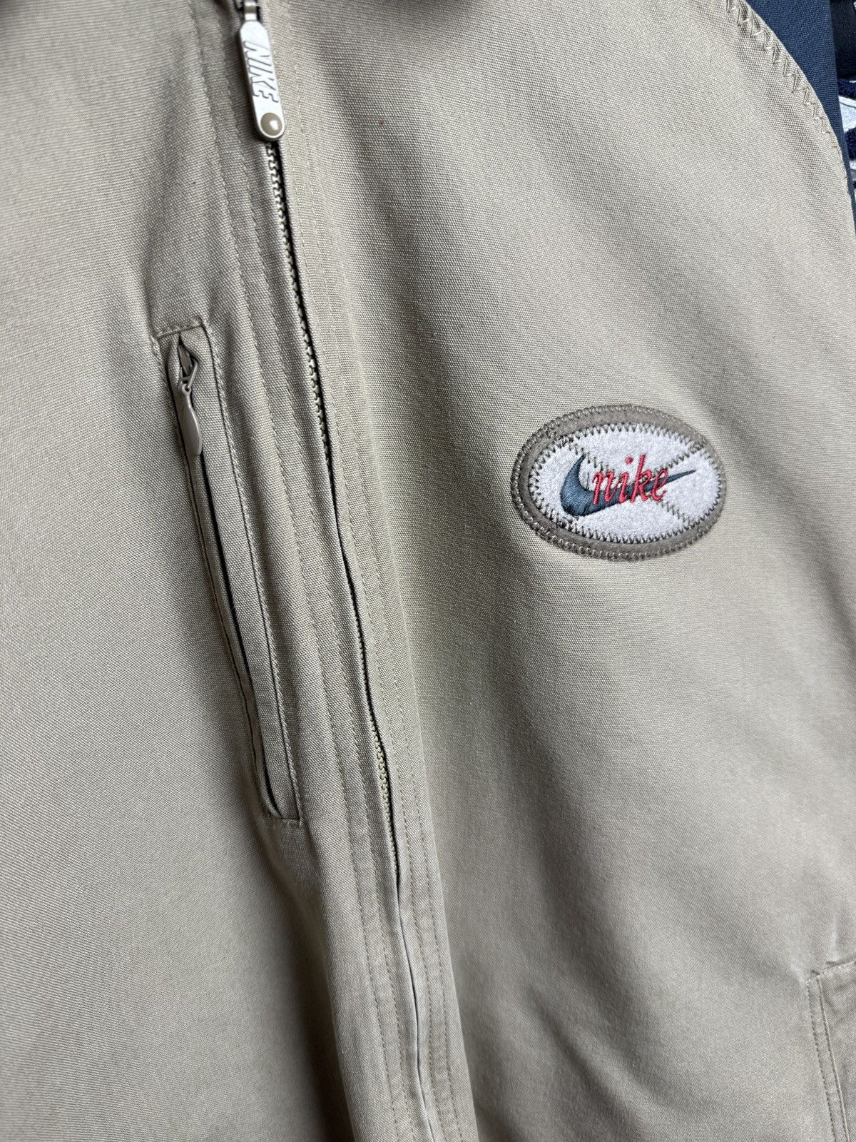 Other VINTAGE 80s NIKE JACKET USA MADE SPORT Y2K SPELLOUT Size US XL / EU 56 / 4 - 6 Thumbnail