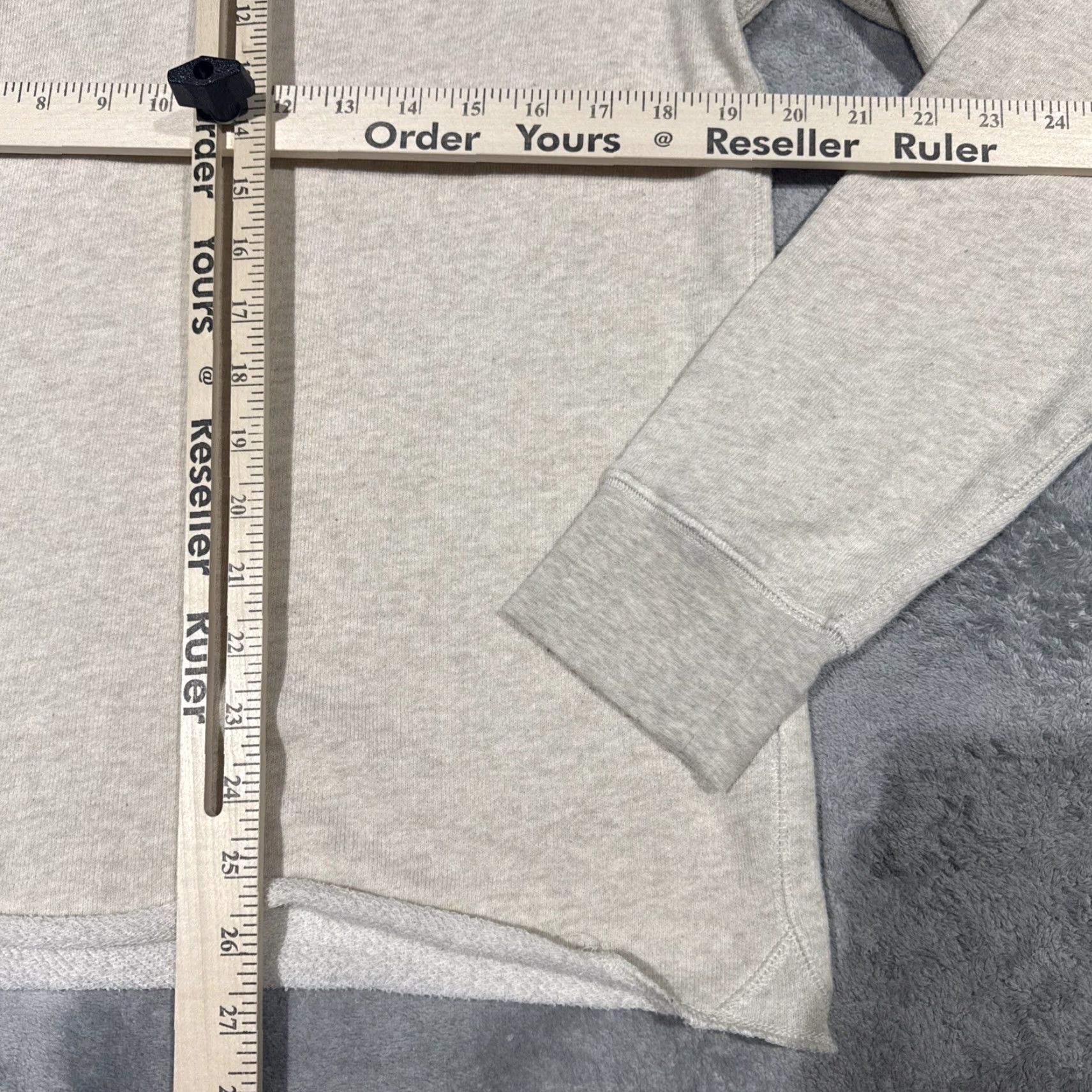 Wallace & Barnes Wallace Barnes Thermal Shirt Men M Beige Cotton Henley Button Long Sleeve Size US M / EU 48-50 / 2 - 5 Thumbnail