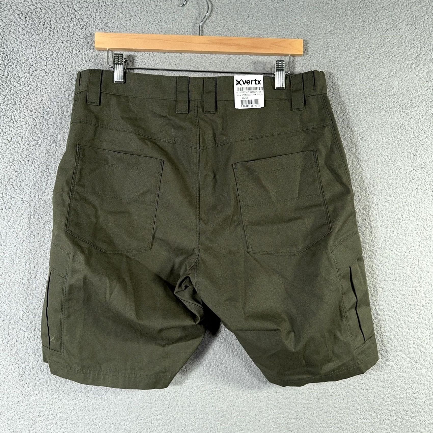 Vintage Vertx Cargo Shorts Mens Medium Green Tactical Ripstop Utility Outdoor VTX8030OD Size US 31 - 2 Thumbnail