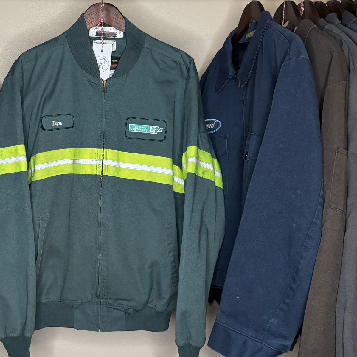 Big Mac thrashed faded distressed 90s reflective mechanic bomber Size US XL / EU 56 / 4 - 1 Thumbnail
