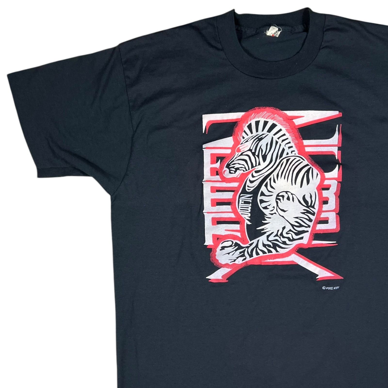 Band Tees × Vintage Vintage 80s ZEBRA GET IT band tee (M/L) Size US M / EU 48-50 / 2 - 4 Thumbnail