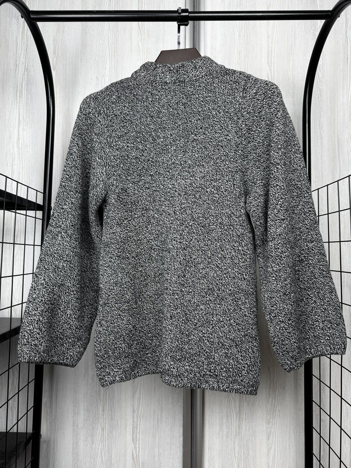 Toteme Toteme Pomy Grey Merino Wool knitted sweater jumper Size XXS / US 00 / IT 34 - 7 Thumbnail