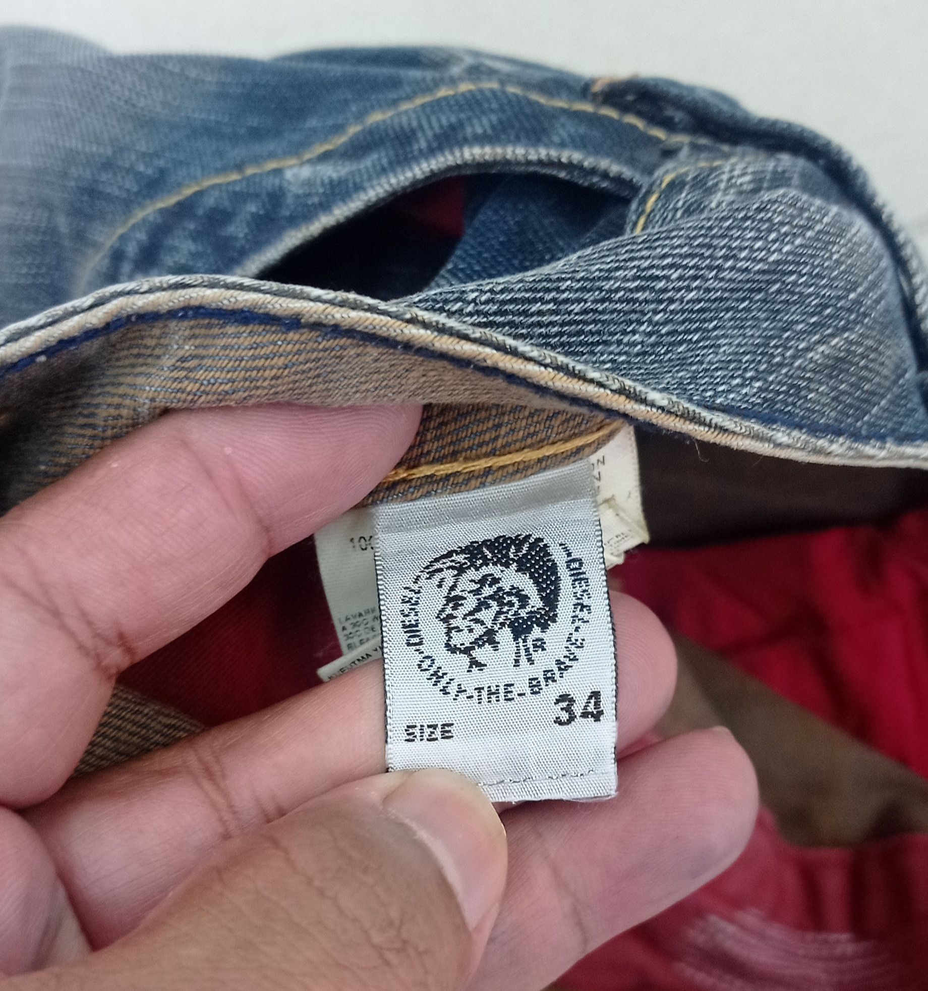 Diesel × If Six Was Nine Vintage Diesel Only The Brave Denim jeans Size US 34 / EU 50 - 11 Thumbnail
