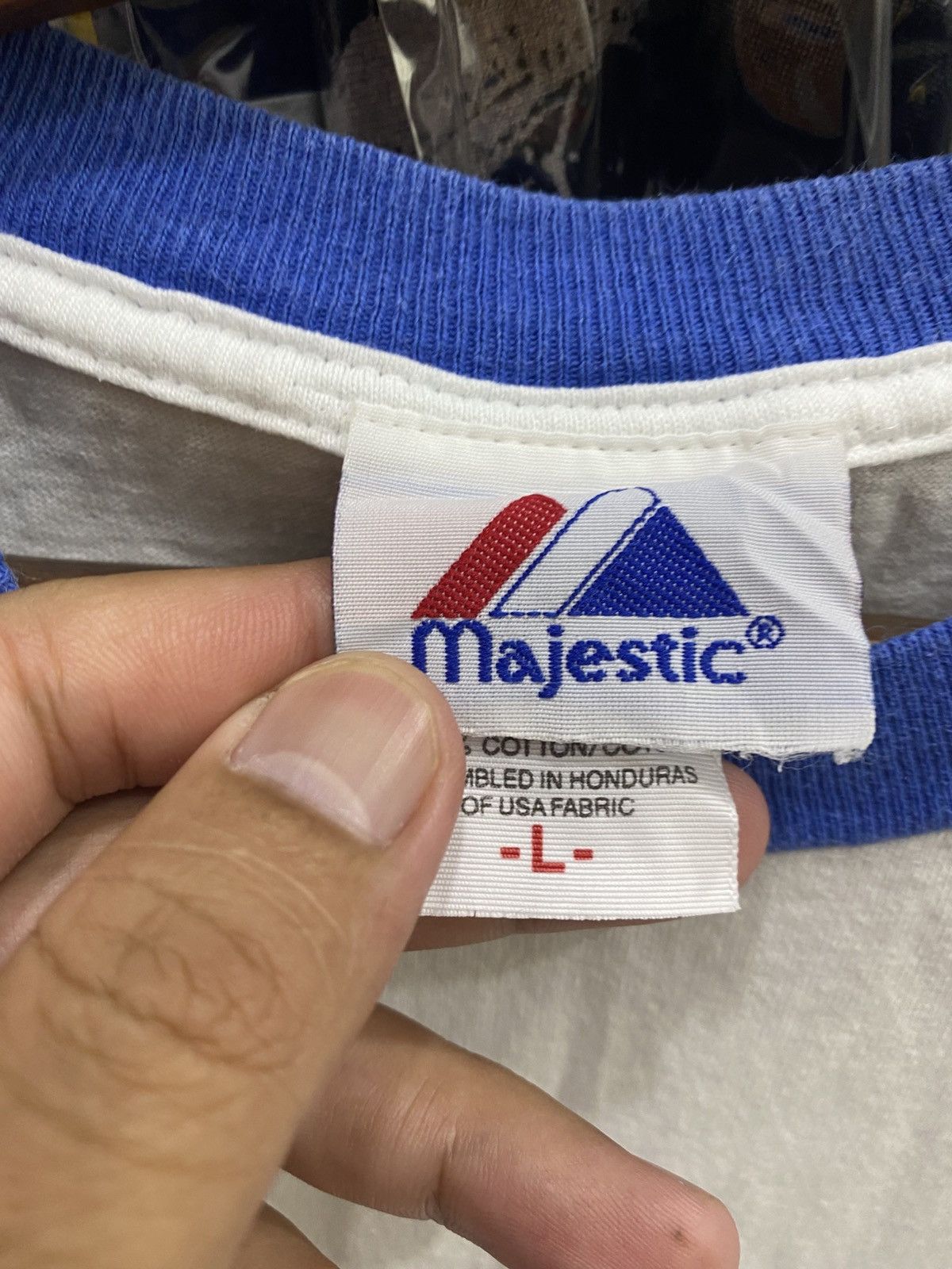 Majestic MAJESTIC RINGER TSHIRT Size US L / EU 52-54 / 3 - 8 Thumbnail