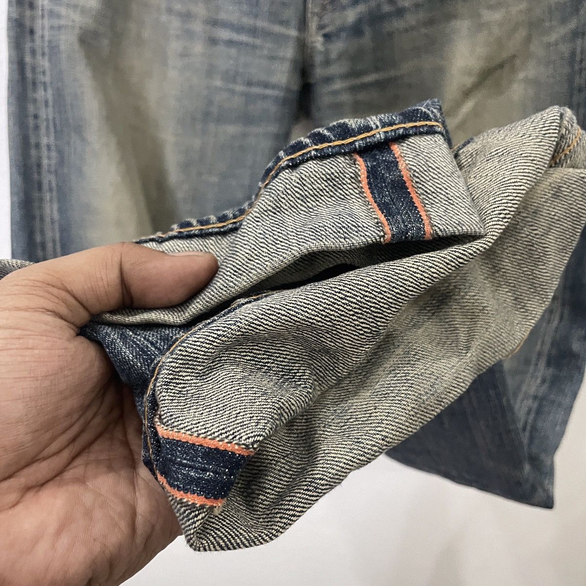 OMNIGOD Vintage Omnigod Slevedge Denim Jeans Size US 33 - 4 Thumbnail