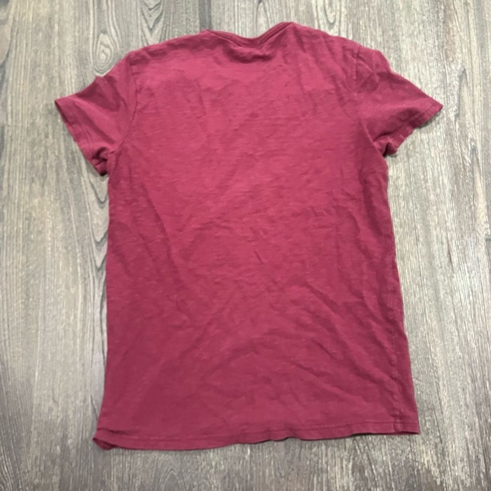 American Eagle Outfitters American Eagle Mens T-Shirt Short Sleeves Crewneck Red M Size US M / EU 48-50 / 2 - 4 Thumbnail