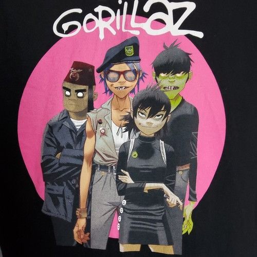 Other Gorillaz Men's Black Size Medium Short Sleeve T-Shirt Size US M / EU 48-50 / 2 - 4 Thumbnail