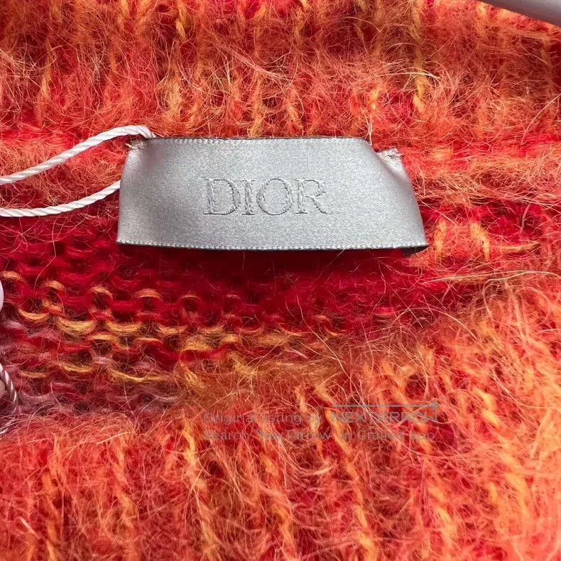 Dior Dior Seahorse wool knitted round-neck sweater Size US S / EU 44-46 / 1 - 4 Thumbnail