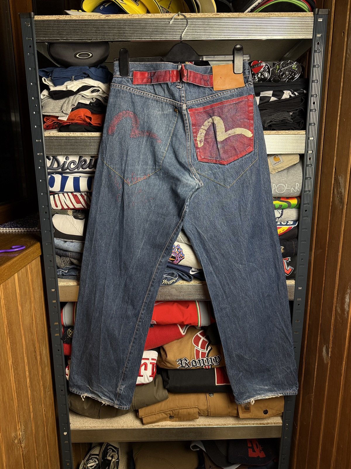 Vintage Evisu Belt Pants Japan